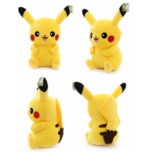 Мягкая плюшевая игрушка антистресс Покемон Пикачу - игрушка Покемон Пикачу