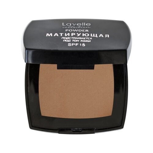 пудра для лица spf15 lavelle collection resistant powder 10 гр Lavelle пудра компактная матирующая 06 бронзовый 8 г