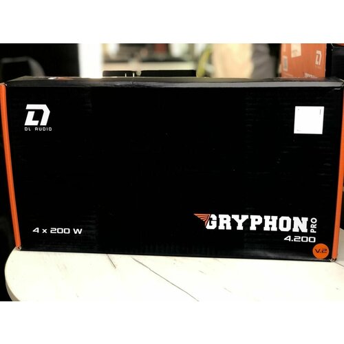 Автомобильный усилитель звука DL Audio Gryphon Pro 4.200 v.2 для динамиков и сабвуфера