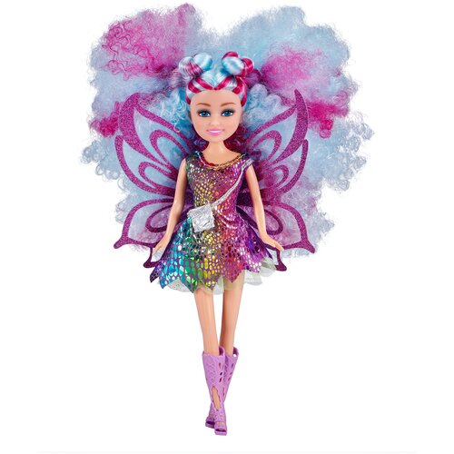 zuru sparkle girlz кукла в сиреневом наряде фея в рожке 10006 сиреневый Кукла Zuru Sparkle Girlz Hair Dreams Волосы мечты, 27 см, 100313 Bright Sprite Fairy