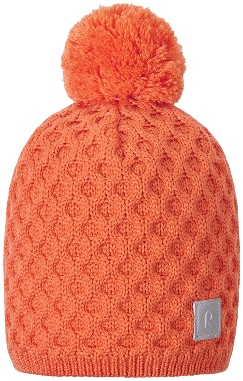 Шапка бини Reima Nyksund, размер 54, оранжевый
