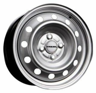 Диски Trebl 53A49D 5,5x14 4x100 D57.1 ET49 цвет BL (черный глянцевый)