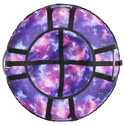 фото Тюбинг hubster люкс pro галактика 120 см фиолетовый