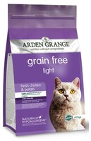 Корм для кошек Arden Grange (0.4 кг) Adult Cat Light курица и картофель сухой корм беззерновой, для 