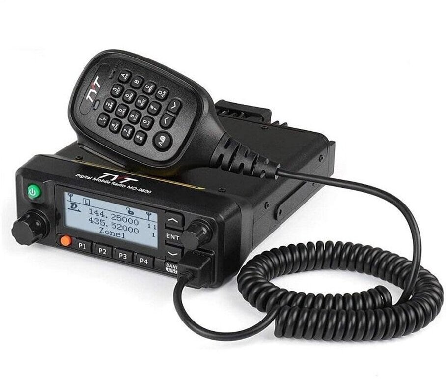 Портативная радиостанция TYT MD-9600 / Черная с радиусом 30 км / UHF; VHF