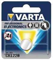 Батарейка VARTA CR1220 6220 BL1 1 шт блистер