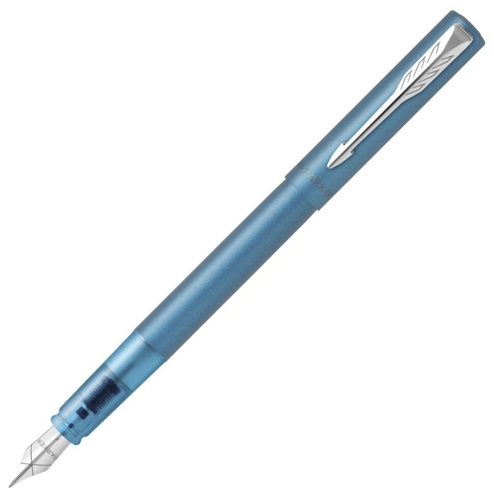 Parker Vector XL - F21 синий, перьевая ручка, F, подар. кор.