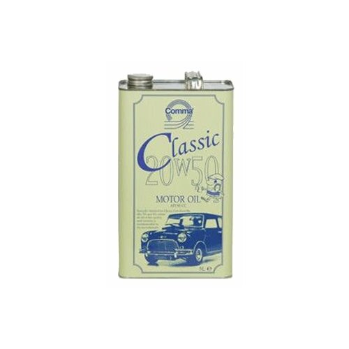 Синтетическое моторное масло Comma Classic Motor Oil 20W-50, 5 л