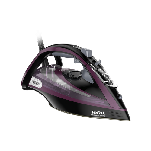 Утюг Tefal FV9835 Ultimate Pure, пурпурный металлик/черный