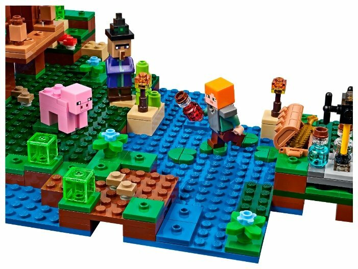 Конструктор LEGO Minecraft 21133 Хижина ведьмы — купить сегодня c доставкой...