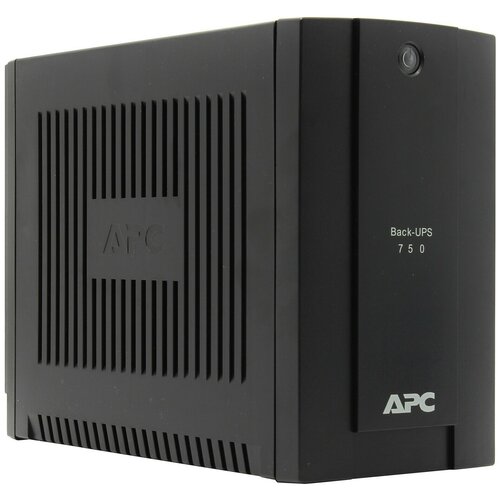 Интерактивный ИБП APC by Schneider Electric Back-UPS BC750-RS черный