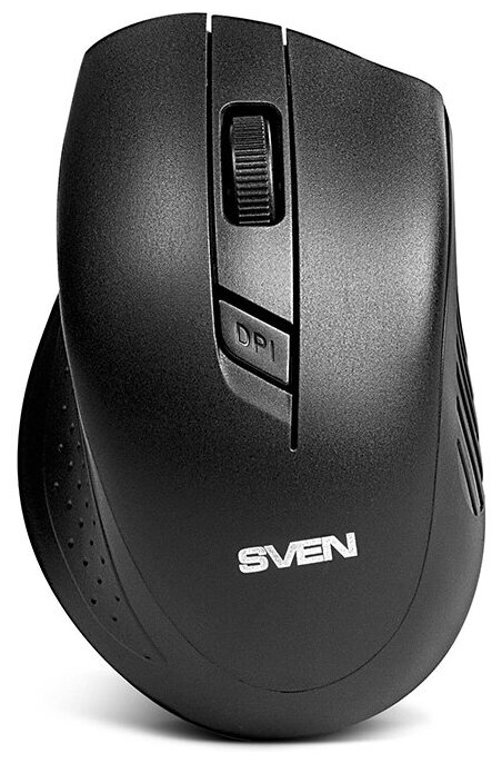 Мышь Sven RX-325 Wireless <оптическая/1000dpi/4 кнопки/черный/1xAA/беспроводная/USB>