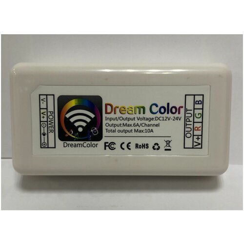 светодионый rgb контроллер12v 24v wifi wlan android ios Светодионый RGB контроллер12V, 24V, WIFI WLAN, Android, IOS