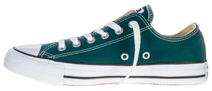 dark atomic teal converse low top