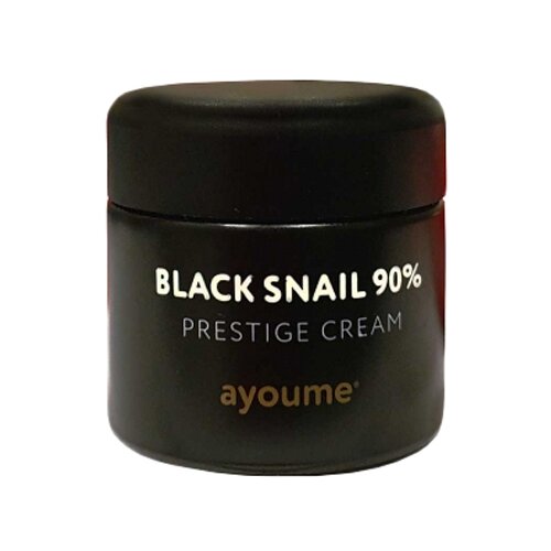 фото Ayoume Black Snail 90% Prestige Cream Крем для лица с муцином черной улитки, 70 мл