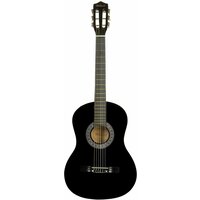Классическая гитара черная, Размер 7/8 (38 дюймов) Belucci BC3805 BK
