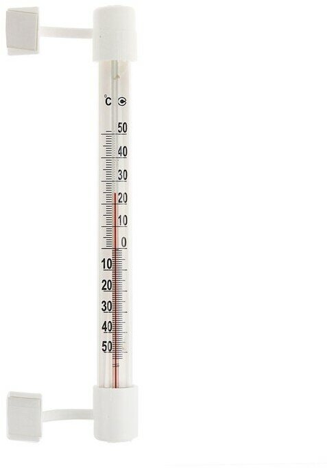 Термометр оконный, мод. ТСН-14/1, от -50°С до +50°С, на "липучке", упаковка картон