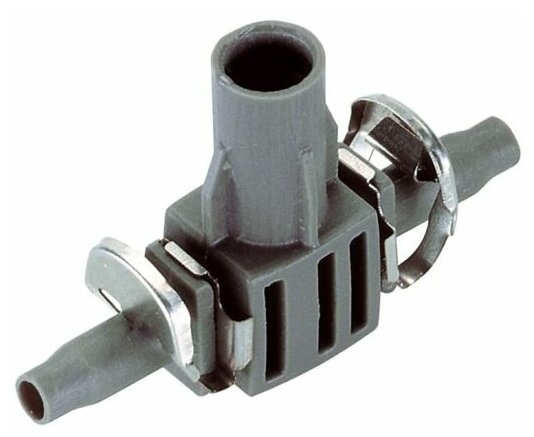 4,6 мм Соединитель T-образный для микронасадок GARDENA 08332-29.000.00 (упаковка 5 шт)
