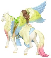 Фигурки Schleich Эльфийка Сурах на сверкающем пегасе 70566