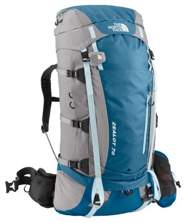 north face zealot 70 backpack
