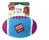 Мячик для собак GiGwi Dog Toys малый (75273) голубой/фиолетовый