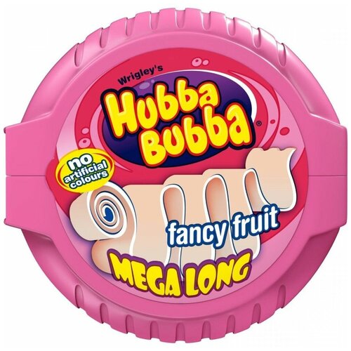 Жевательная резинка лента Wrigley's Hubba Bubba Fruit Mix / Вриглейс Хубба-Бубба Фрут Микс 56гр (Германия)