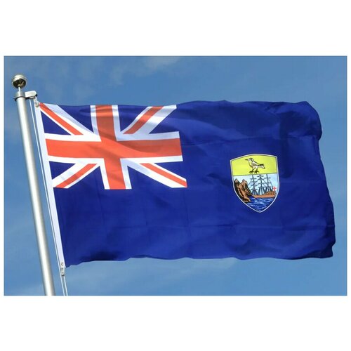 флаг казахстана 70х105 см Флаг Острова Святой Елены, Вознесения и Тристан-да-Кунья 70х105 см