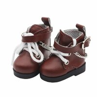 Кукольные ботинки из искусственной кожи Paola Reina, Dark brown