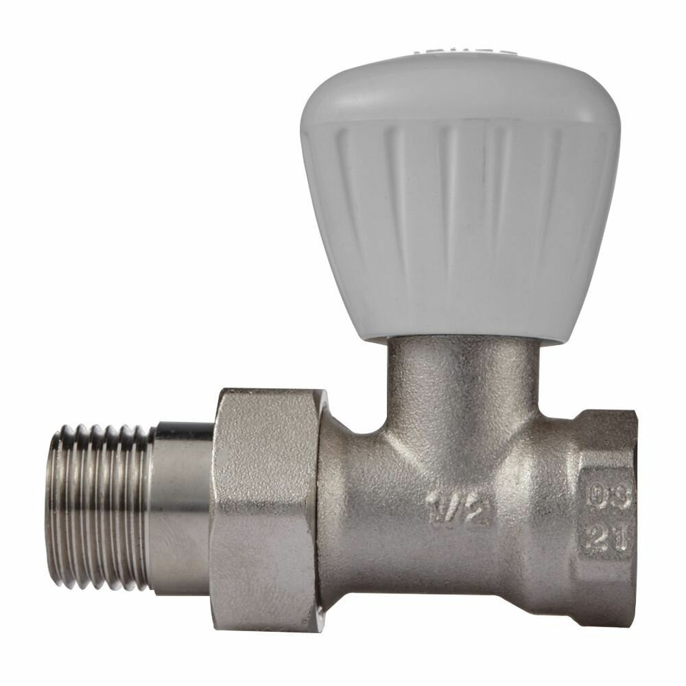 Набор Royal Thermo, для ручной регулировки радиаторов, прямой, 1/2", 2 шт. — фото 1