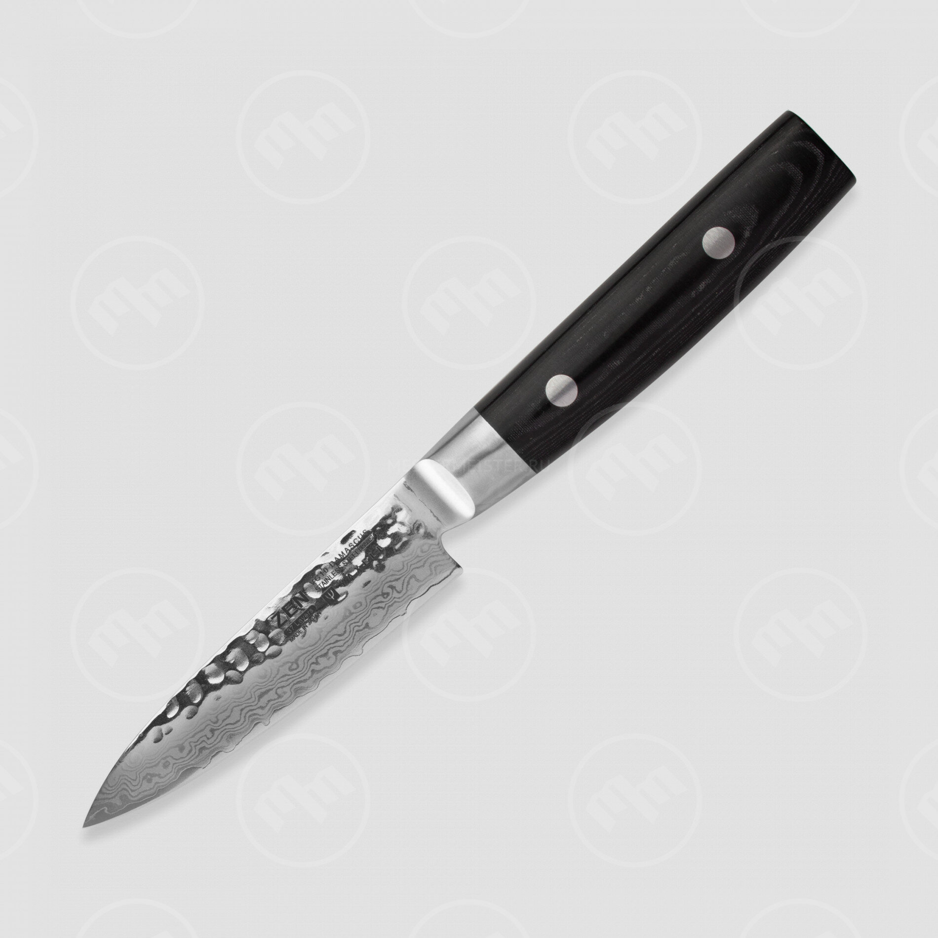 Нож кухонный для чистки овощей 10 см, Petty, дамасская сталь YA35503 Zen