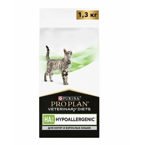 Сухой корм Purina Pro Plan HA ST/OX Hypoallergenic Veterinary Diets для кошек (1шт по 1,3кг)