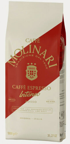 Изображение товара Molinari Rosso / Intenso 1кг итальянский кофе в зернах (6521 / 71001)