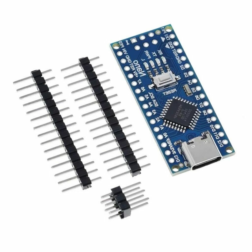 Комплект для подключения питания, NANO 3.0 ATMEGA328P управляющая плата - TYPE C интерфейс