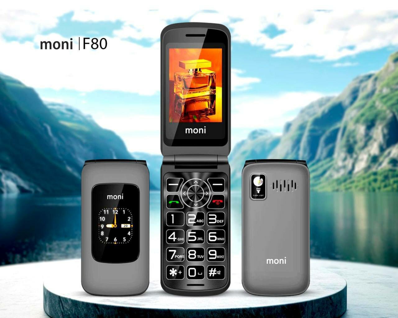 Moni F80Кнопочный телефон Moni F80 — фото 1