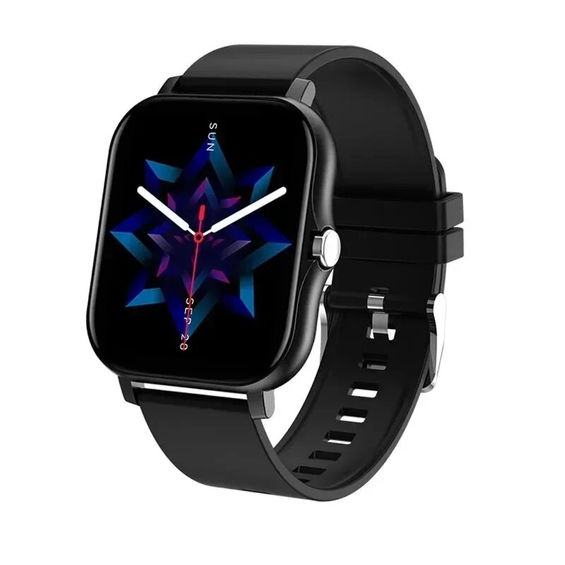 Xiaomi Full Touch Спортивные Смарт-часы Мужчины Женщины Пульсометр Фитнес-Трекер Bluetooth-вызов Смарт-часы Наручные часы GTS plus часы, Black