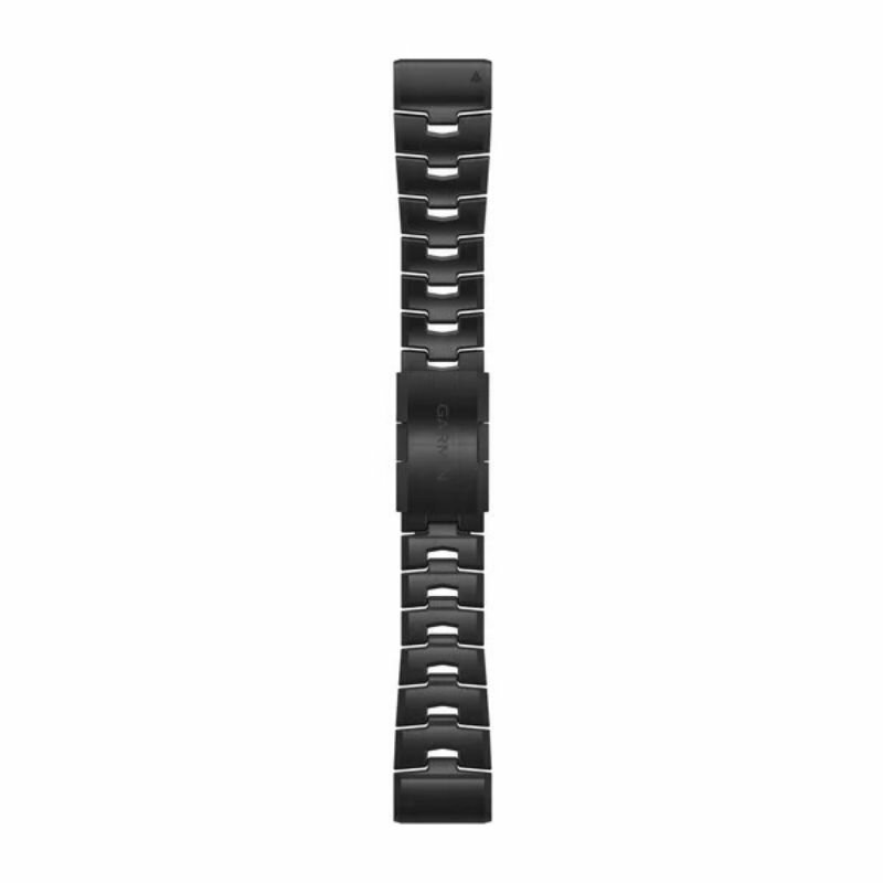 Garmin Титановый 26mm Ремешок Для Garmin Fenix 7X 6X Pro 5X Plus / Tactix Delta / Descent Mk2 Mk2i / Enduro 2 / Tactix 7 / Quatix 7X Быстросъемный QuickFit 26mm Черный
