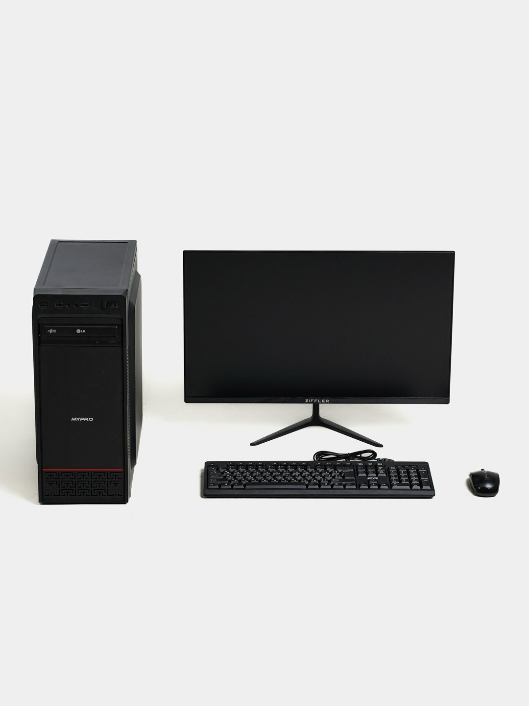 Компьютер, i5 процессор, 8GB RAM, 256GB SSD, Windows 10, 24" монитор