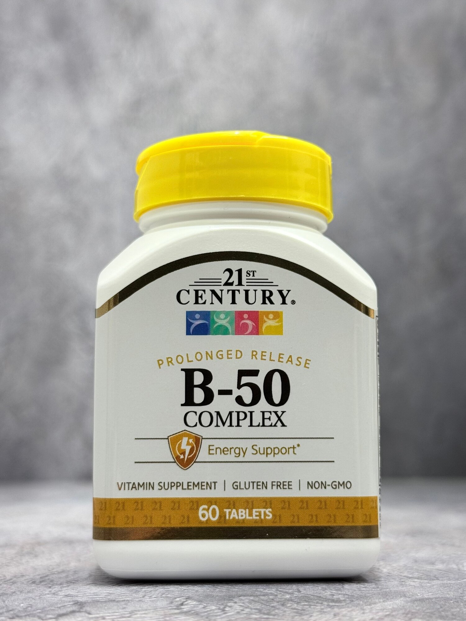 Витамины группы В 21st Century B50 Complex замедленное высвобождение  60 таблеток 