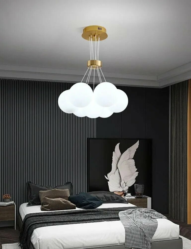 Светильник, E27, LED, 60 Вт