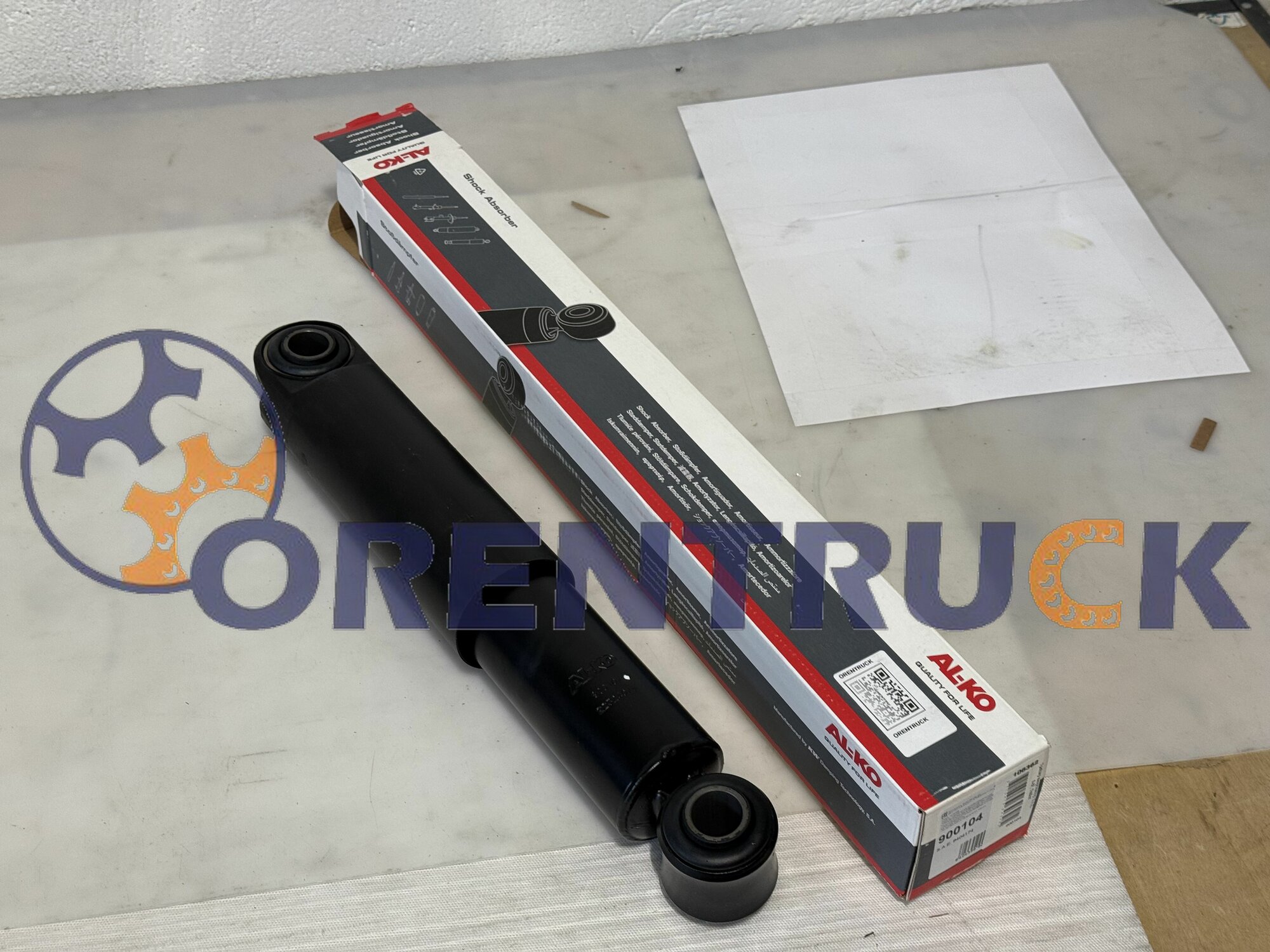900104 AL-KO 900104 AL-KO Амортизатор подвески для прицепов и полуприцепов