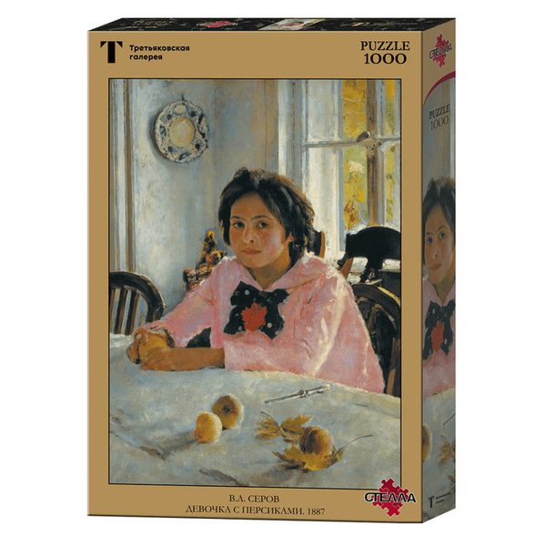 Пазл Стелла Серов ВА Девочка с персиками 1887 1000 элементов 48х68 см TG 100069 3+