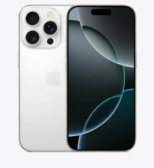 Смартфон Apple iPhone 16 pro max 512Gb white titanium, Dual: 2 eSIM