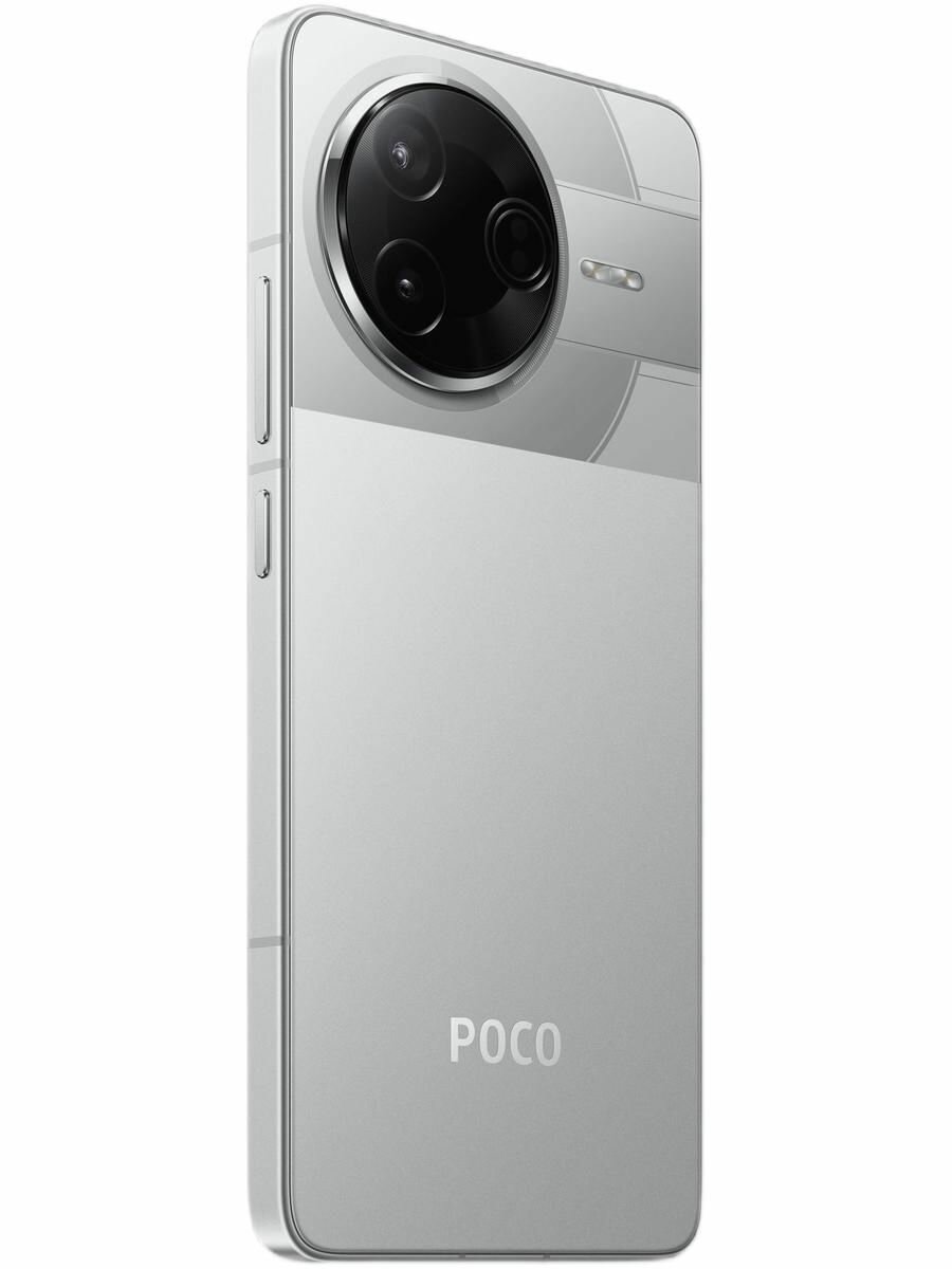 Смартфон Xiaomi Poco F7 Pro 5G 12/512 ТБ Global, Dual nano SIM, Silver/светло-серый — фото 1