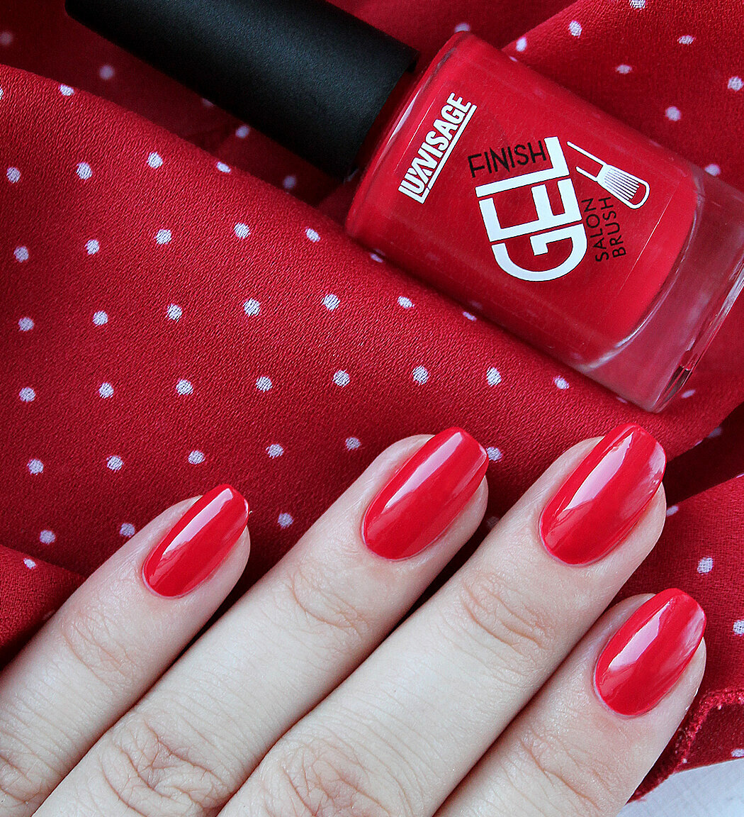 Лак для ногтей GEL finish, тон 7, LUXVISAGE — фото 1