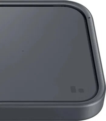 Оригинальное беспроводное зарядное устройство Samsung Super Fast Wireless Charger 15W White EP-P2400BBRGRU, черный — фото 1