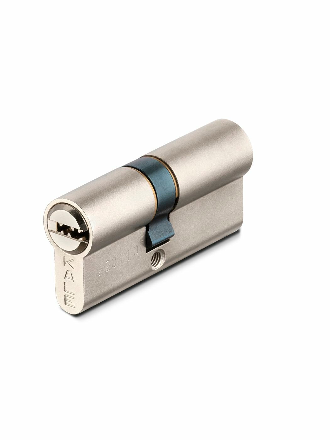 Цилиндровый механизм KALE KILIT 164 SN/90 (40+10+40) mm никель 5 кл.
