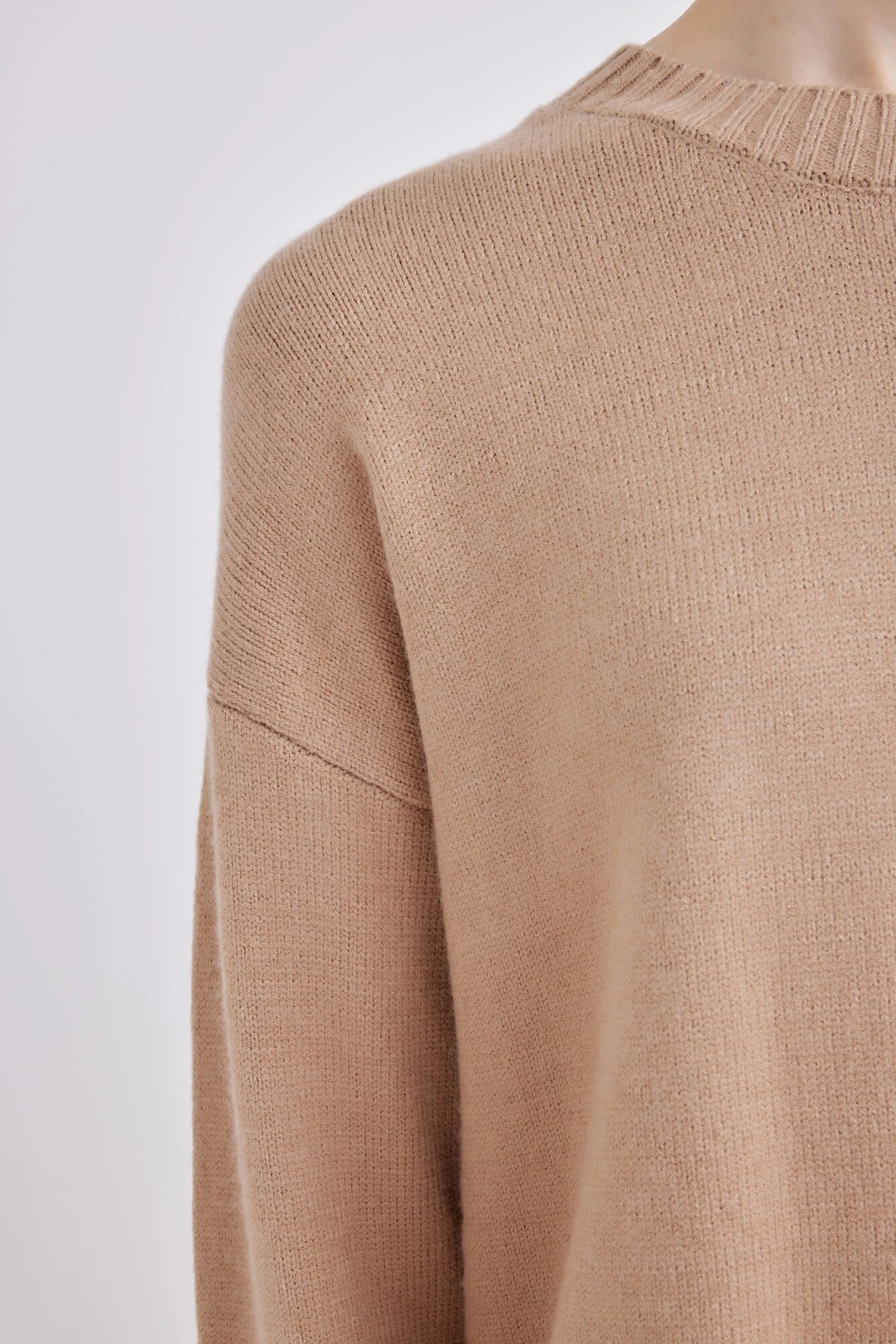 Джемпер Selfie, размер XS, бежевый — фото 1