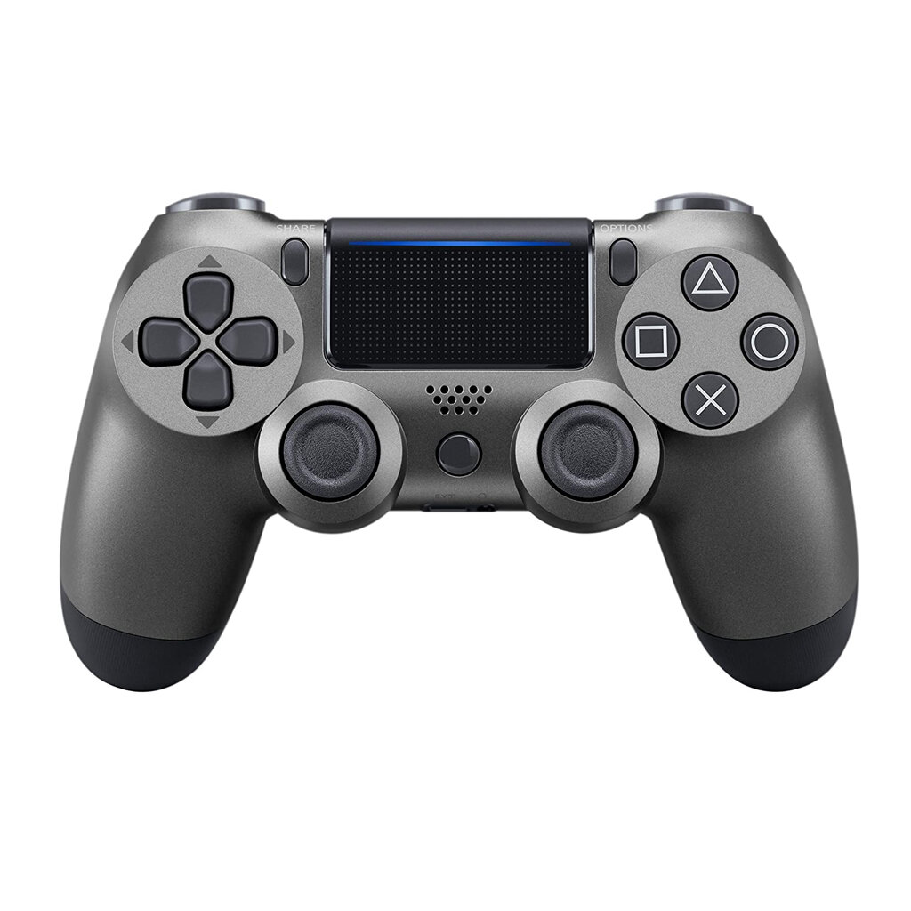 Оригинальный геймпад для PS4 для Playstation 4 и ПК, джойстик DualShock 4 — металлический серый