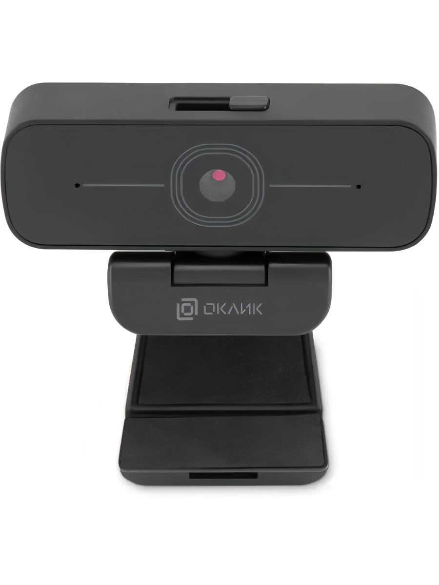 Веб-камера Oklick OK-C001FH черная 2Mpix (1920x1080) USB2.0 с микрофоном (1919820)