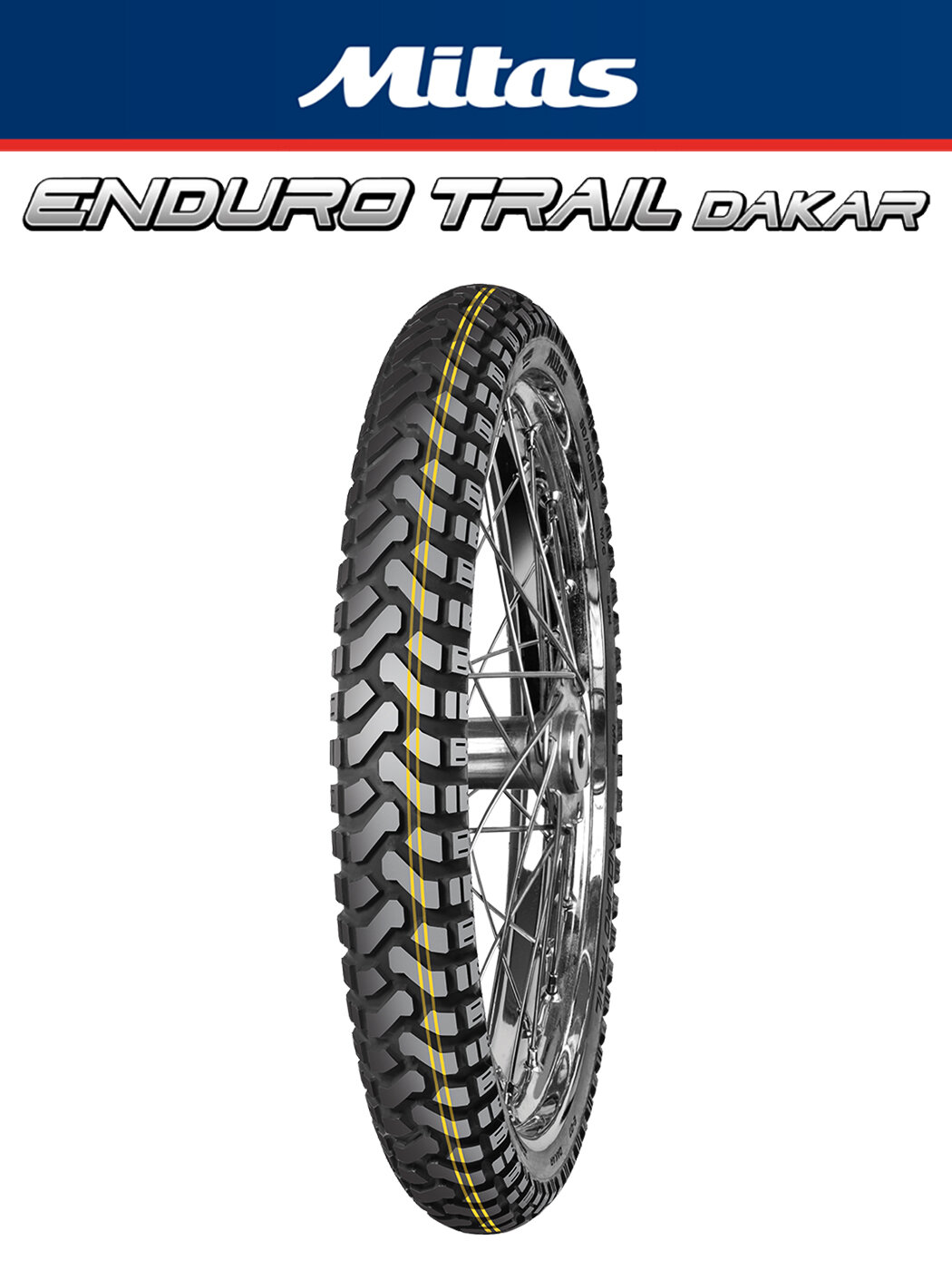 Мотошина Mitas ENDURO TRAIL DAKAR 150/70B17 69H TL/TT Rear (Митас E-07)